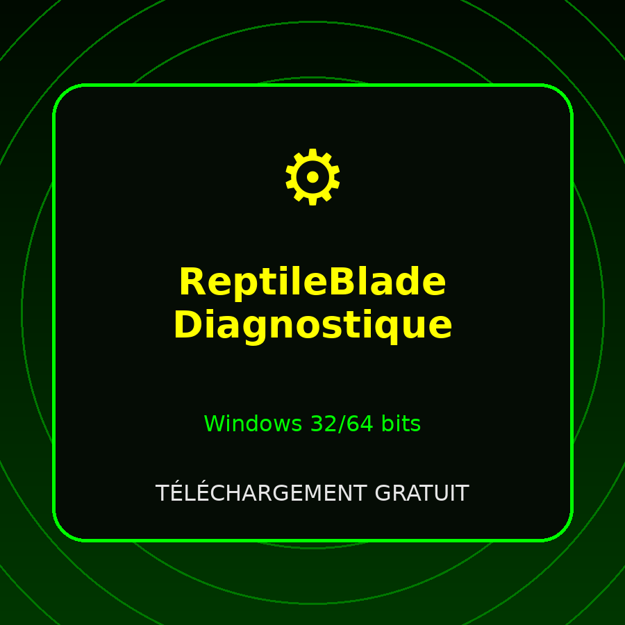 ReptileBlade Diagnostique